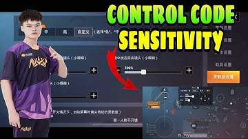 Nova Order new updated controls & sensitivity | Nova order control code | Nova order pubg mobile |