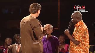 Blind Woman Healed In Front Of 200000 People