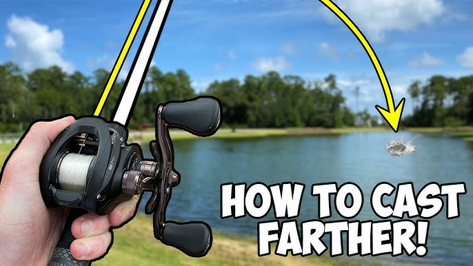 How to Cast Farther with Baitcasters in Bass Fishing 