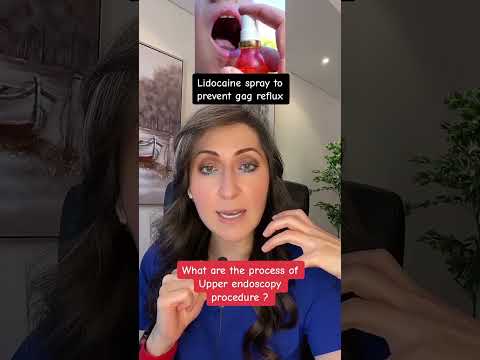 منظار المعدة والتخدير