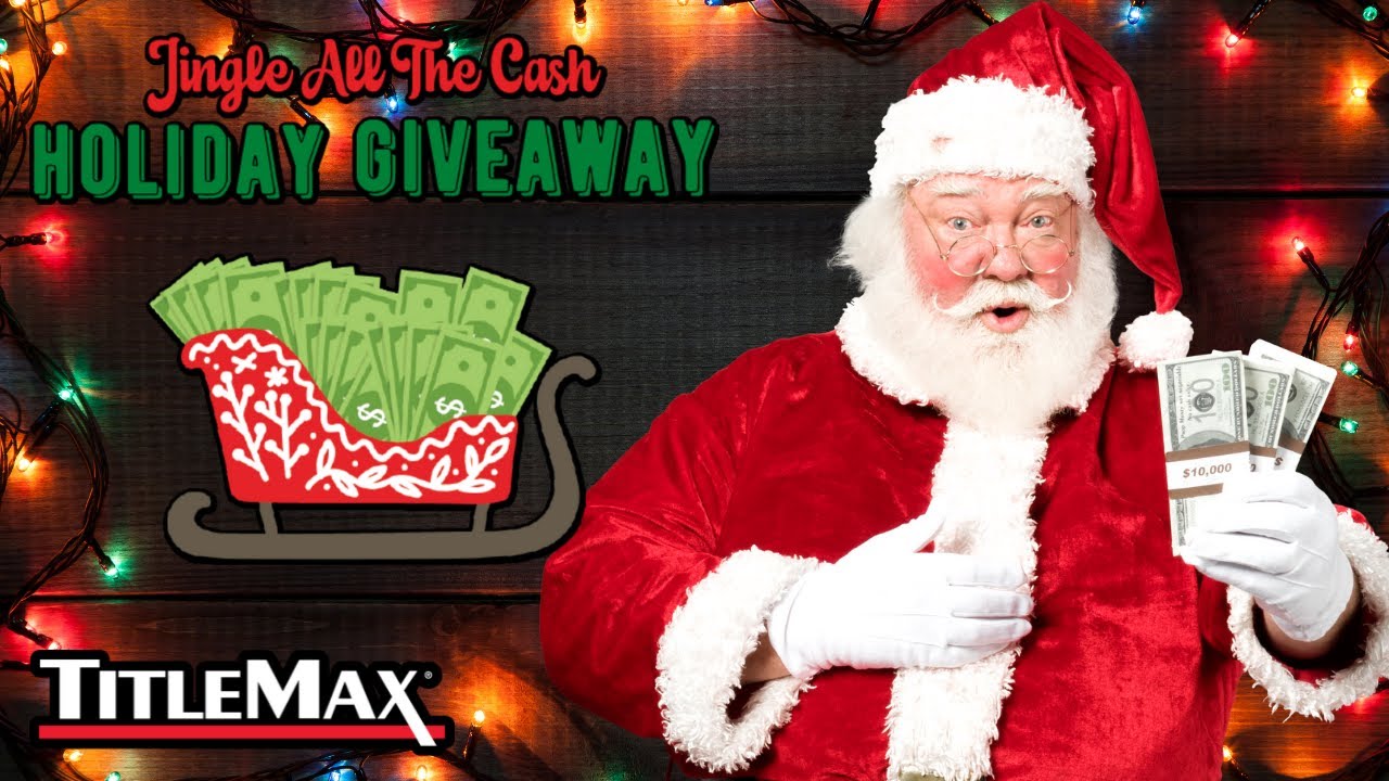 Win up to $25,000 with the Jingle All The Cash Holiday Giveaway!