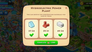 TOWNSHIP ☃️ Full fill all train creates, hydroelectric power plant complete