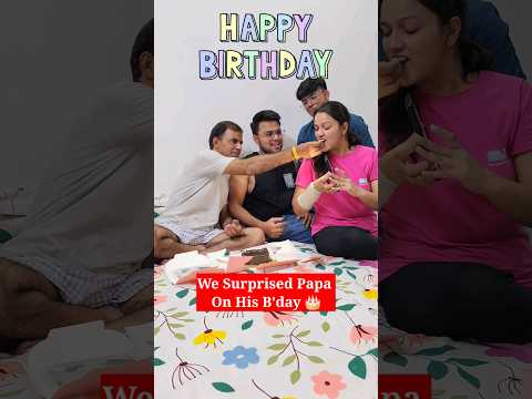 Papa Ka B'day Celebration Raat 12 Bze🎂 #178 Mini Vlog | #birthday #trending #viral #shorts