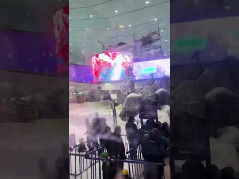 Snowball fights at ski Dubai when it’s a 100 degree’s outside #dubai #uae #mallofemirates #skidubai