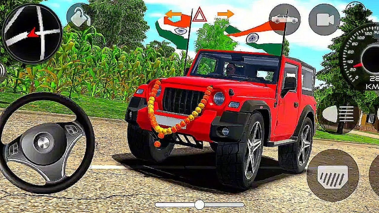 Gadi wala Modified Thar Game Car Game Android Game Viral Game 