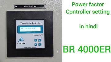 power factor Cantroller br 4000 setting | who to setting power factor Cantroller br 4000er || #video