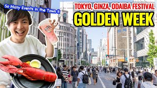 End of Golden Week, Crowded But So Many Fun Events in the Town! Tokyo Station, Ginza, Odaiba Ep.486