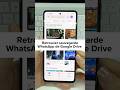 Comment Récupérer la Sauvegarde WhatsApp de Google Drive sur Smartphone - 2 ? #shorts