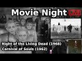 🔴LIVE/--Night of the Living Dead (1968)--Carnival of Souls (1962)---MovieNight--Runescape---