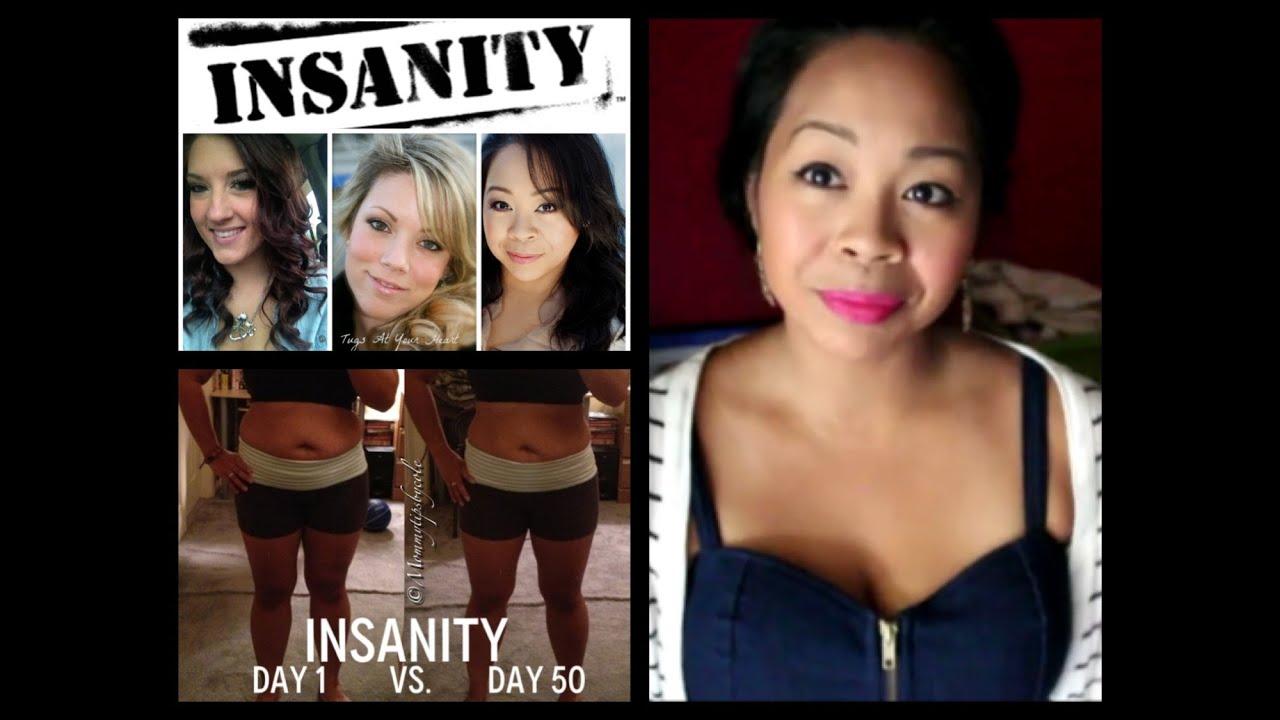  Insanity workout month 1 results for Weight Loss
