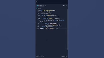 #44 Find Duplicate Values using Python #100daysofcode with #python #100 #shots