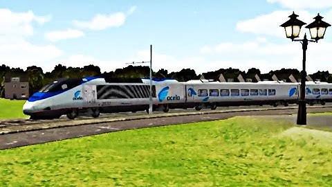 Train Sim - Metropolis Using Acela Express - Simulasi Kereta Api (Android Game)