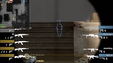 AWP jump shot through smoke