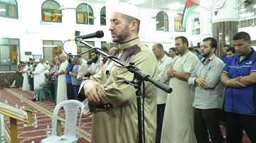 تلاوة خاشعة مبكية لداعية من مدينة غزة في صلاة التراويح 27 رمضان - سورة البقرة