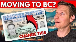 Moving to BC? How to change your driver's licence & car insurance