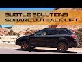 2014 Subaru Outback Lift