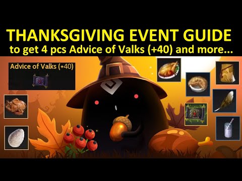 Thanksgiving Event Guide to get Advice of Valks (+40) and More (Time Stamp & Subtitle Available)