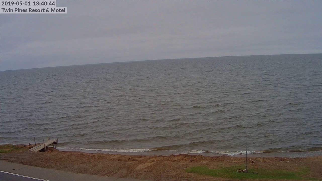 LIVE Mille Lacs Lake Camera Twin Pine's Resort Garrison, MN YouTube