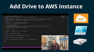 AWS Add Drive With PowerShell