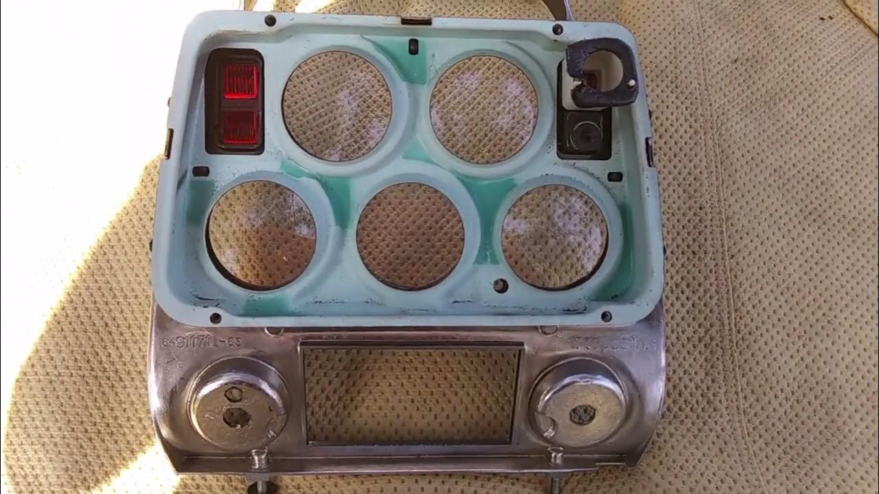 Cleaning the gauge cluster lenses in a C3 Corvette YouTube