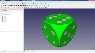 FreeCAD Lesson 03 - Casino Dice FreeCAD Lesson 03 - Casino Dice