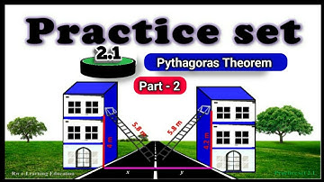 Practice set 2.1 | video part - 2 | Pythagoras theorem | class 10 | Geometry | mah state board