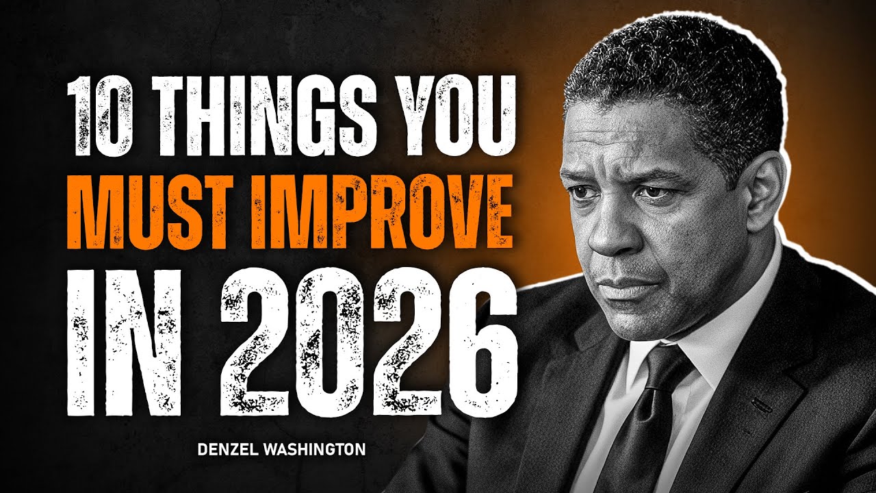 10 Things You Must Improve in 2026 | Fix Your Life Before It's Too Late | Denzel Washington
