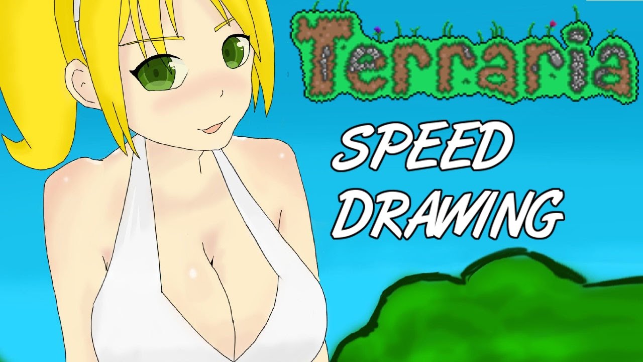 Terraria Speedrawing Sexy Nurse Youtube 