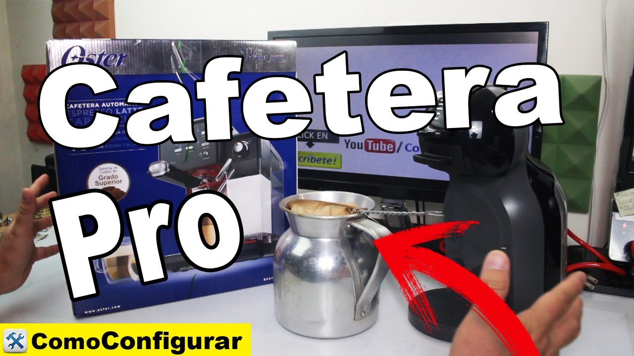 Qué cafetera espresso comprar para casa - Cafetera Oster Prima Latte  unboxing Español - YouTube