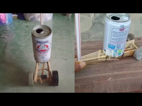  Cara  Membuat  Mainan Jaman Dulu Etek2 Dorong dari  Bambu  