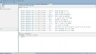 Just know the Alter session date formats in oracle - Cool Videos #dateformat #oraclesql