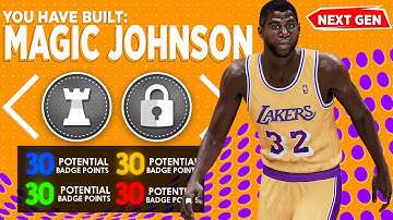 I made Magic Johnson EXACT build on NBA 2K21!