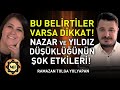 Namazda ve duada esniyorsan dikkat nazar ve yldz dklnn etkileri  ramazan tolga yolyapan