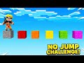 Minecraft Parkour, but... I can't jump 🦘 #minecraft #gaming #viral #challenge 