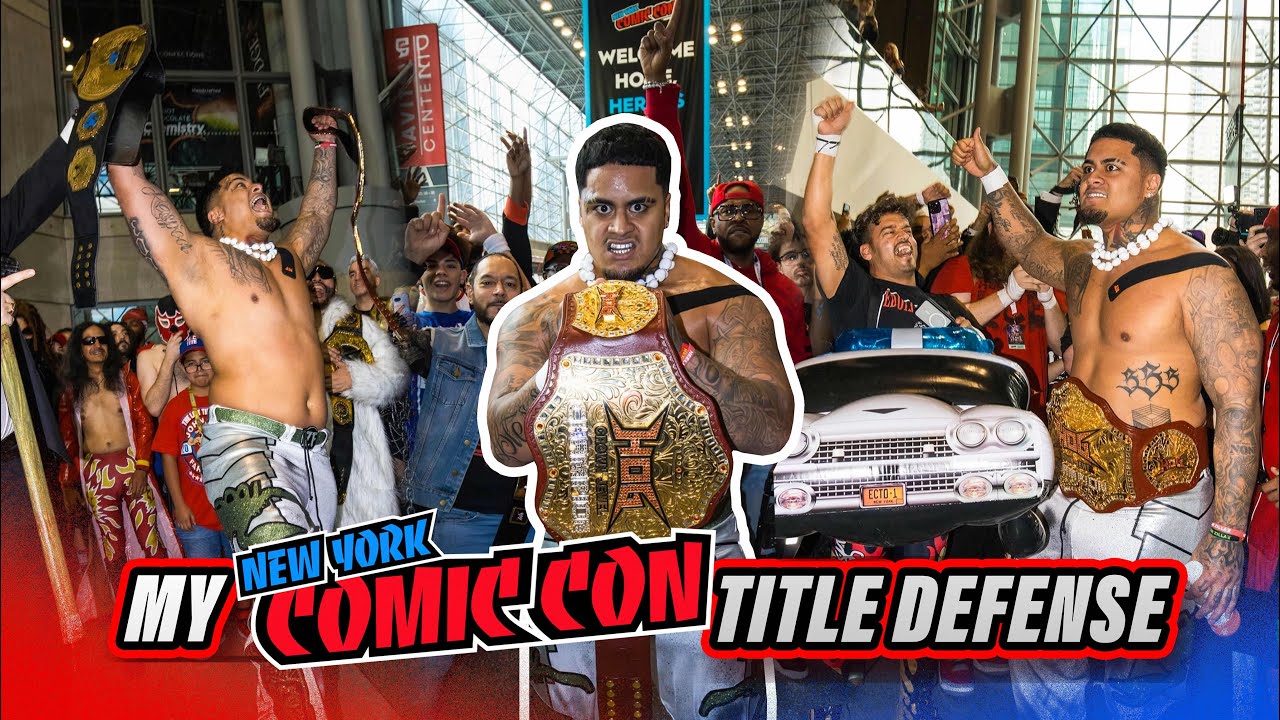 Я ЗАЩИТИЛ СВОЙ ТИТУЛ ДВАЖДЫ ЗА ОДИН ДЕНЬ (NYCC COMICCON + HOG)