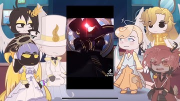 Hazbin Hotel react to cid kagenou | eminence of shadow | Lucifer | Charlie | Gacha life 2