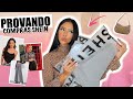 FASHION HAUL: PROVANDO MINHAS COMPRINHAS NA SHEIN!