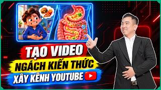Tạo Video Ngách Kiến Thức Xây Kênh YouTube Bằng AI Kiếm Tiền Siêu Đơn Giản