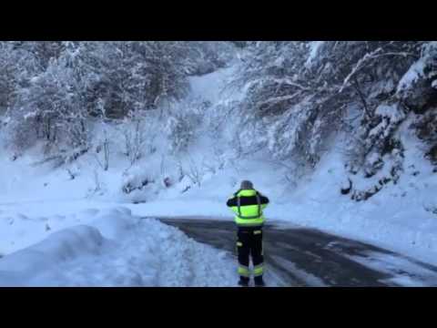 Avalanche Mayens de Saxon Valais Suisse