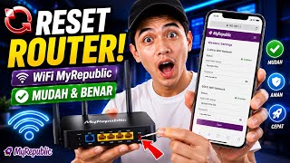 How to Properly Reset Your MyRepublic WiFi Router 2026 | Easy via Phone!