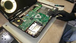 How to disassemble and remove hard drive on Dell Inspiron N5110. 4K UHD