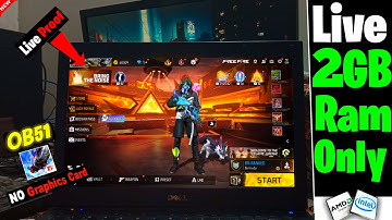 How To Play FreeFire In 2GB Ram Dual Core PC Without GPU & VT (New Update)
