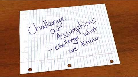 2.3 - Challenging Assumptions