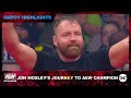 Jon Moxley’s Journey to AEW Champion [Match Highlights]