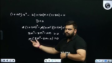 The number of integral values of \(m\) for which the equation \(\left(1+m^2\right) x^2-2(1+3 m) x...