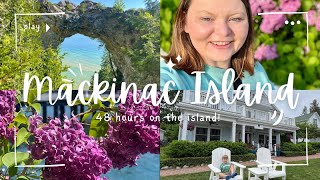 48 Hours on MACKINAC ISLAND Travel VLOG | What to do, see & eat on Mackinac Island