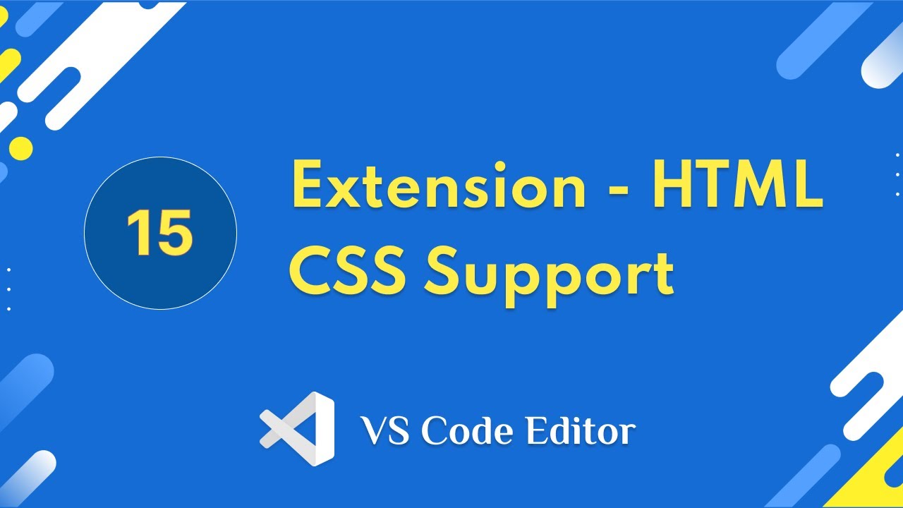 15. Extension - HTML CSS Support | VS Code Editor | ArefinDev - YouTube