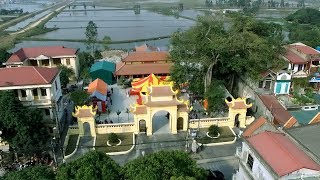 CHÙA ME ( LINH TIÊU) THỊ TRẤN ME GIA VIỄN NINH BÌNH LỄ AN VỊ TƯỢNG 2018