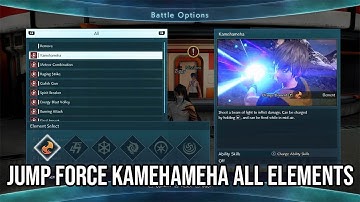 Jump Force - Kamehameha All Elements
