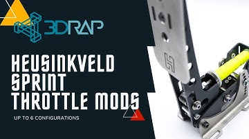 Heusinkveld Sprint Throttle Mod - How to upgrade your throttle pedal with 3DRap Mods